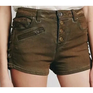 NWT Free People Lone Ranger Patina Carson Boho Steampunk Festival Sz 29 MSRP $88